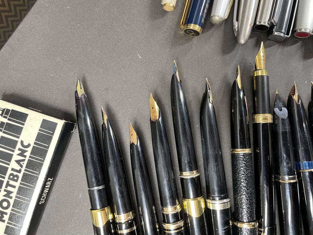 18K 14Kモンブラン ペリカンPLOTO 万年筆 SV925ボールペン 大量