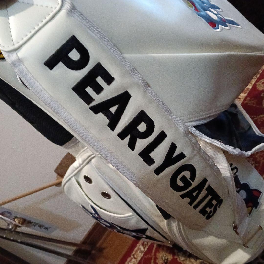 PEARLY GATES キャディバッグ ホワイト