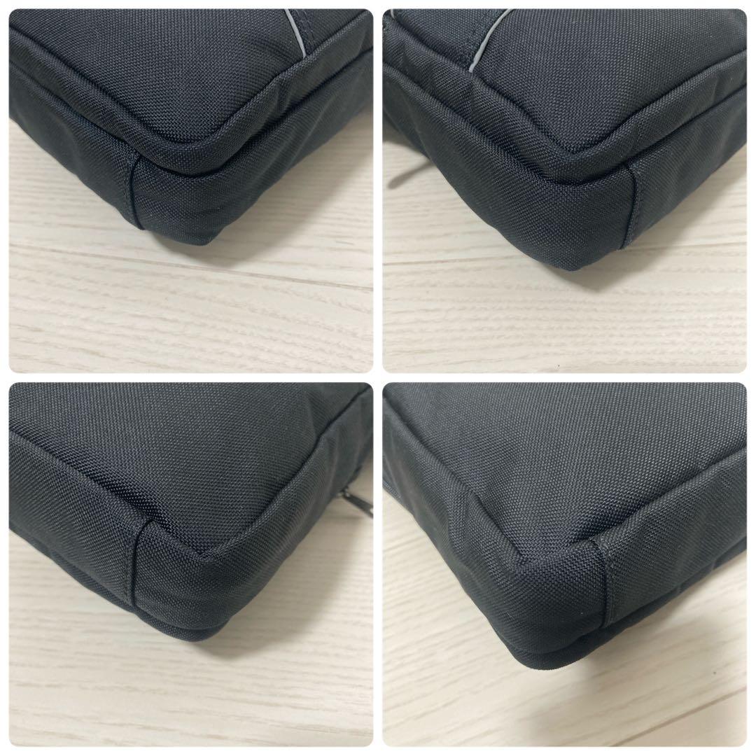 ✨超美品✨BALENCIAGA　ショルダーバッグ　ナイロン　ロゴ　黒