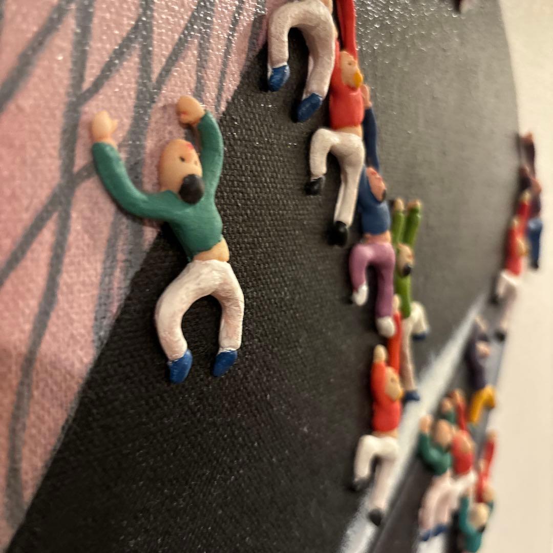 アート作品 ハイヒールと美脚　油絵　フランフラン カッシーナ ACTUS