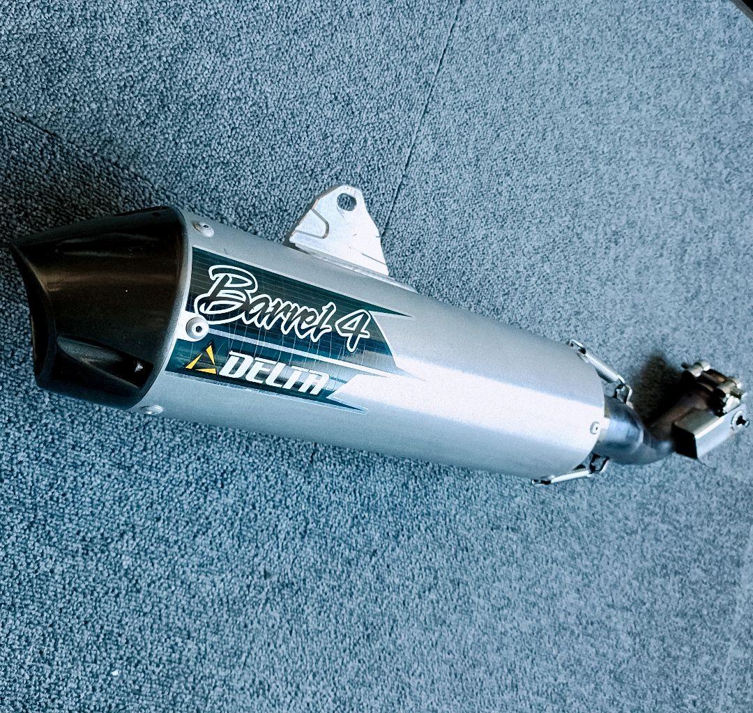 DELTA デルタバレル4 マフラー サイレンサー MD44 CRF250L