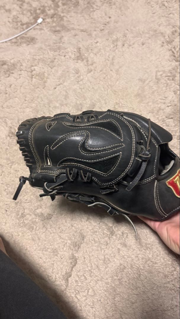 Wilson 硬式グローブ 黒　左投手用