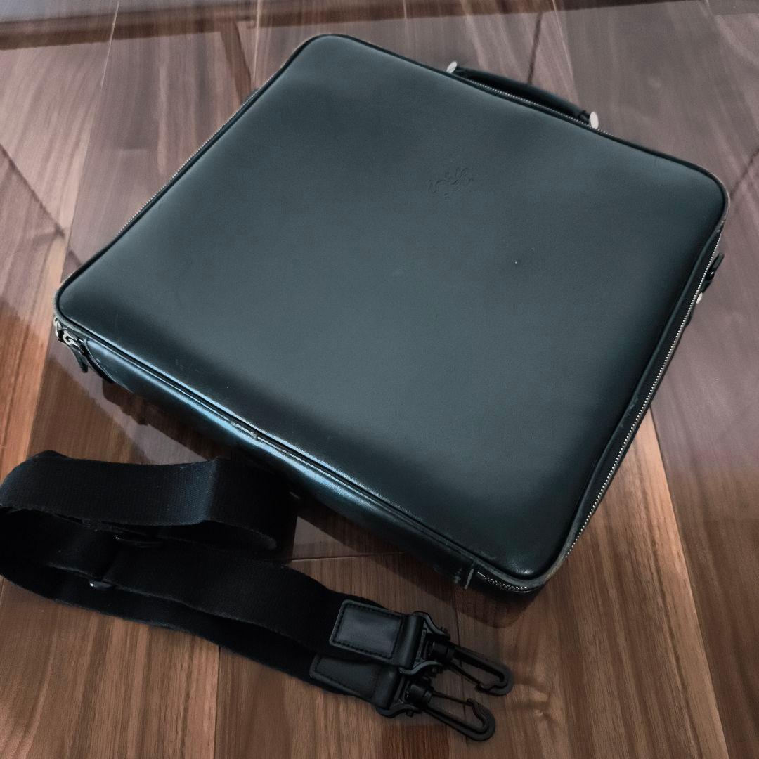 agns b. VOYAGE レザー 2WAY ブリーフケース サザビー日本製