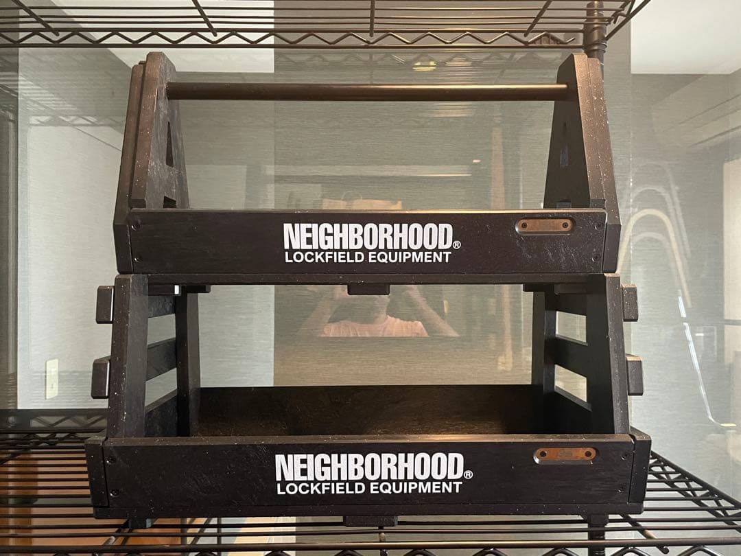 超美品■NEIGHBORHOODネイバーフッド/JBバスケット TALL/下段