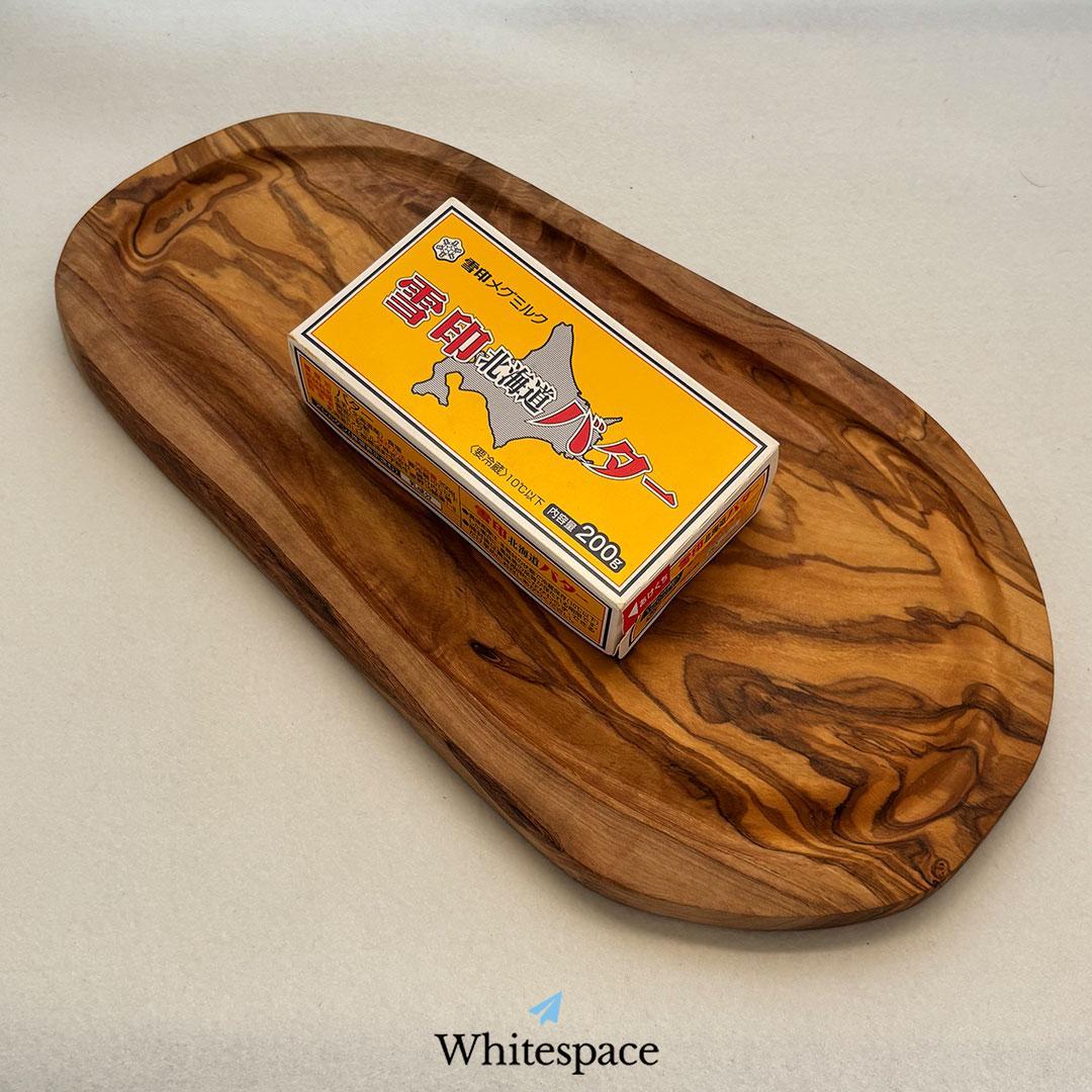 縁 溝付き オリーブウッド カッティングボード まな板 ハンドメイド チュニジア