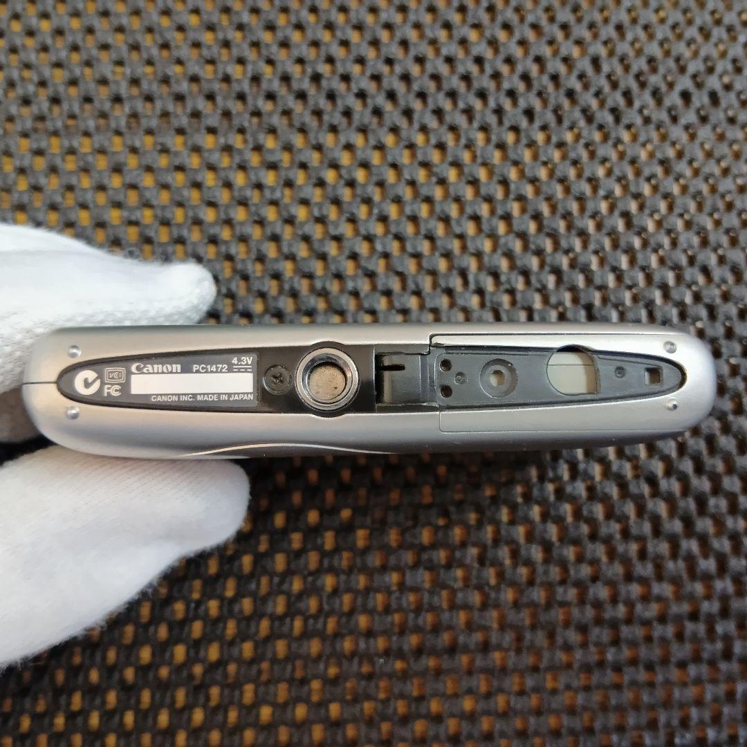 Canon IXY 400F コンパクトデジタルカメラ シルバー　中古品