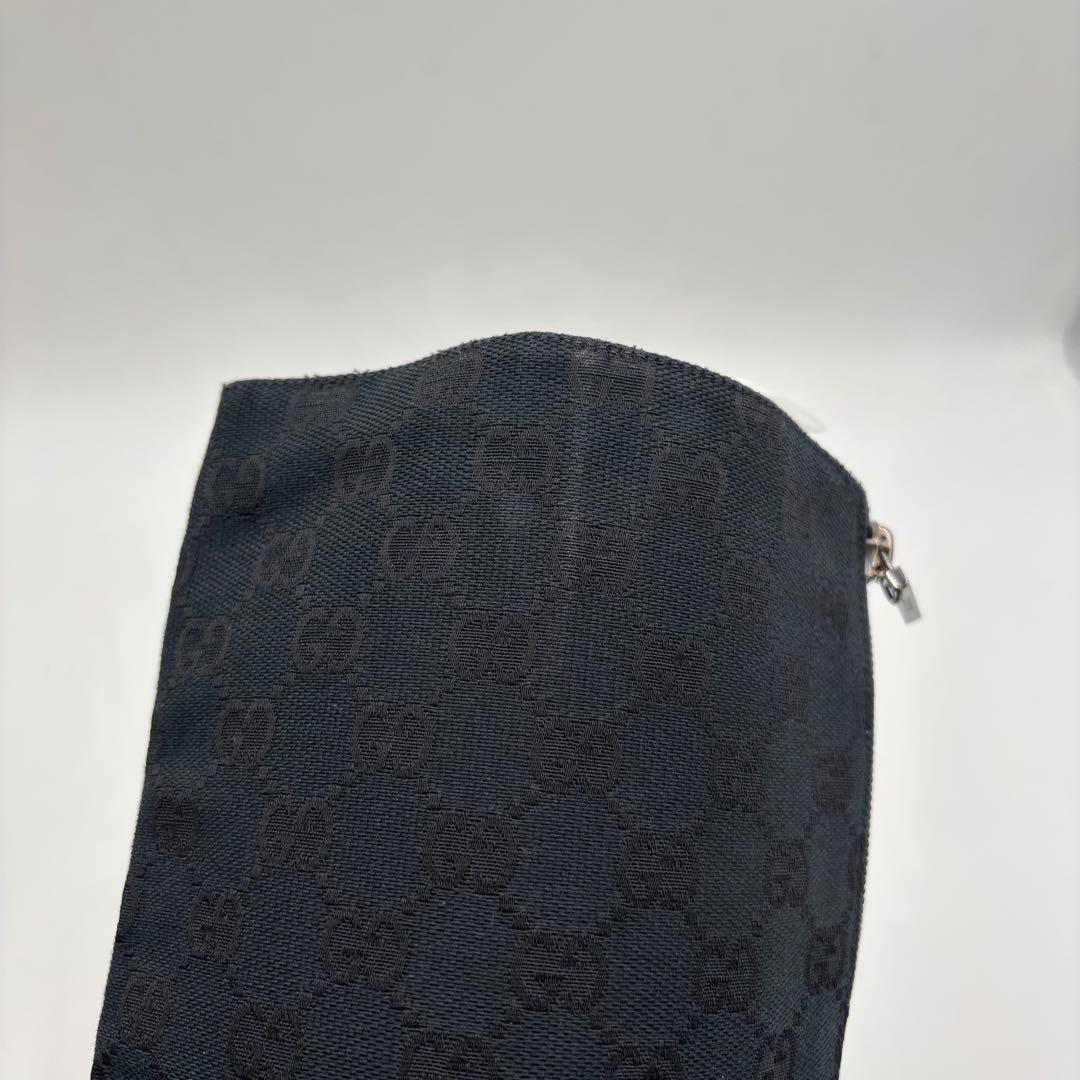 GUCCI グッチ GGキャンバス ロングブーツ サイズ37 約24㎝ ブラック