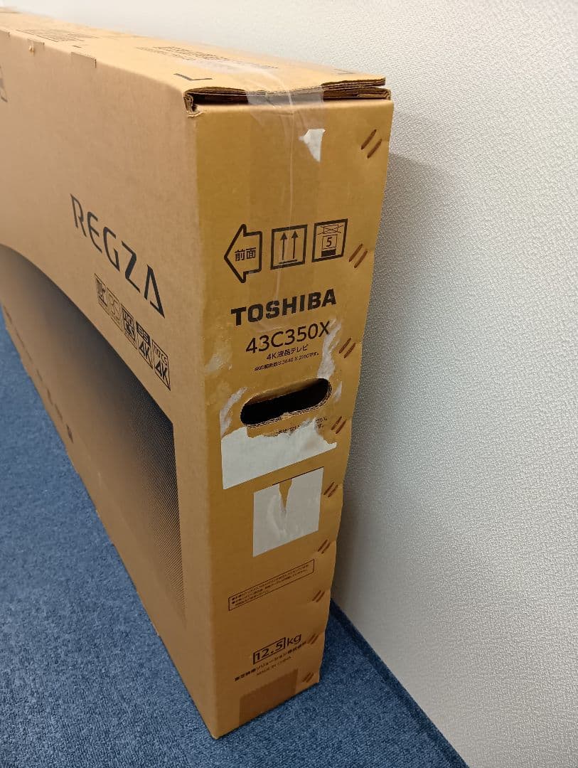 【未開封品】 REGZA 4K液晶テレビ 43C350X TOSHIBA