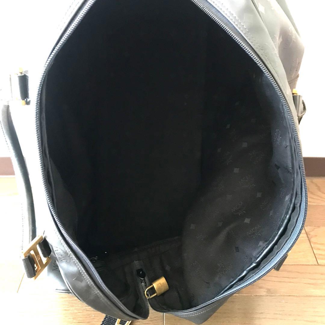 MCM ボストンバッグ サイズ大【正規品　型番Z6305】 カラー：ブラック