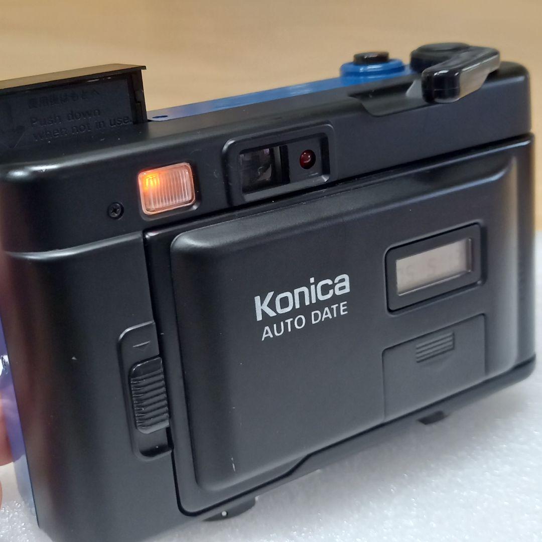 【稀少カラー】Konica EFJ AUTO DATE ブルー　動作品