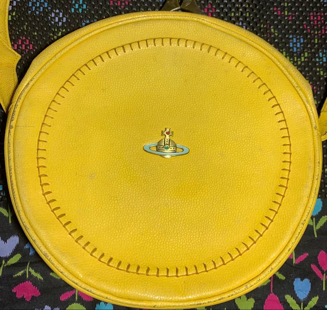 vivienne westwood ショルダーバッグ　丸型　ヴィンテージ