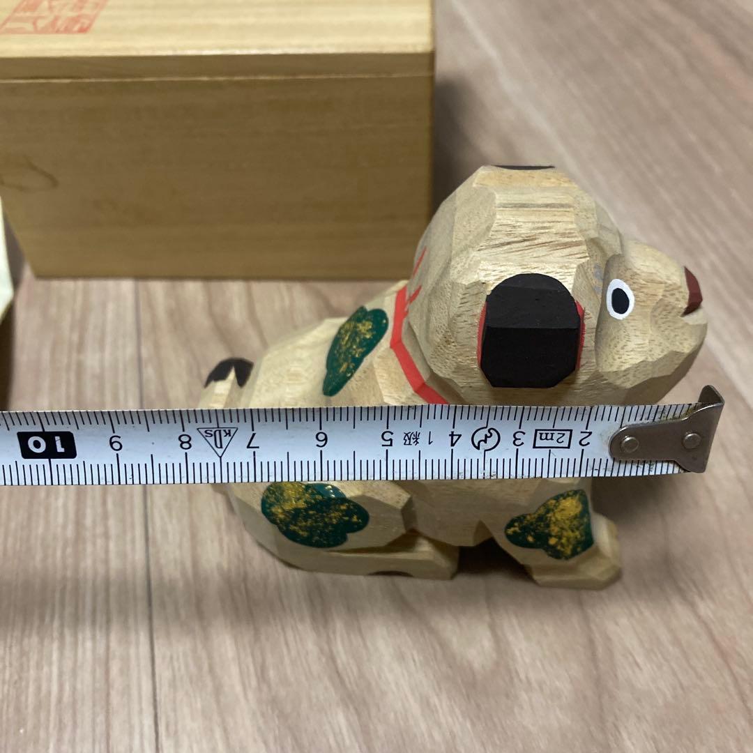 高橋勇二 木製犬の置物　　期間限定値下げ