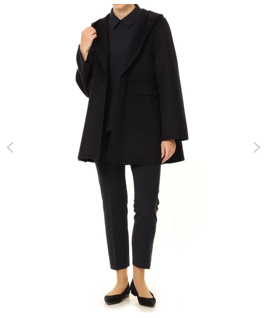 【最終値下】BLENHEIM ウールリバーフーディミドルコート