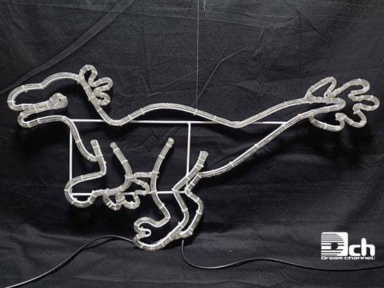 ガリミムス 恐竜 イルミネーション モチーフ ライト 屋外使用可能