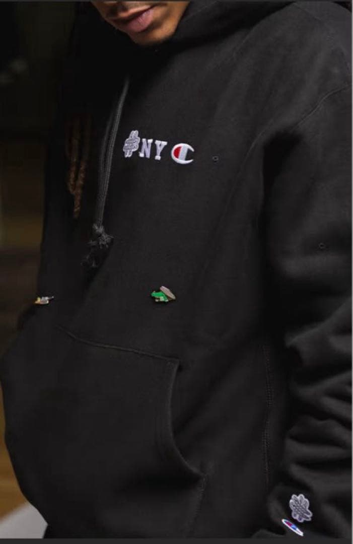 b*y様 レア Champion × PINTRILL スウェットセットアップ