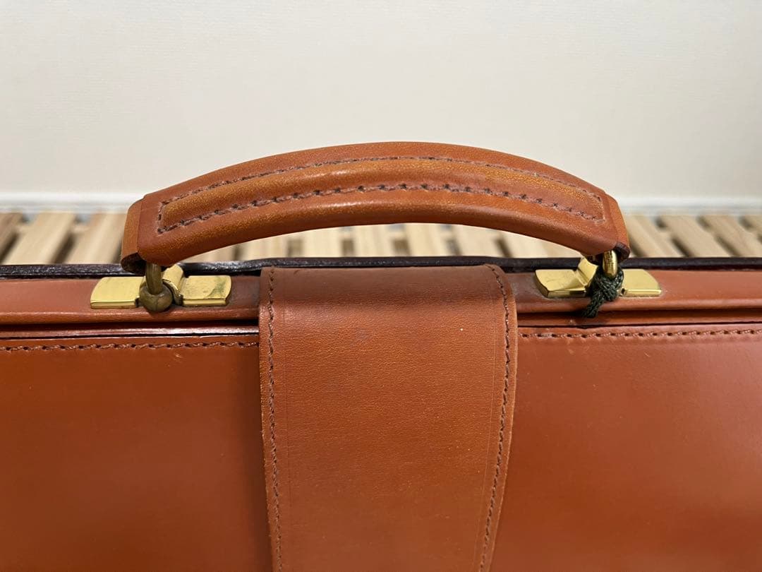 グレンロイヤル×ブルックスブラザース 希少ダブルネーム　ブライドル　ダレスバッグ