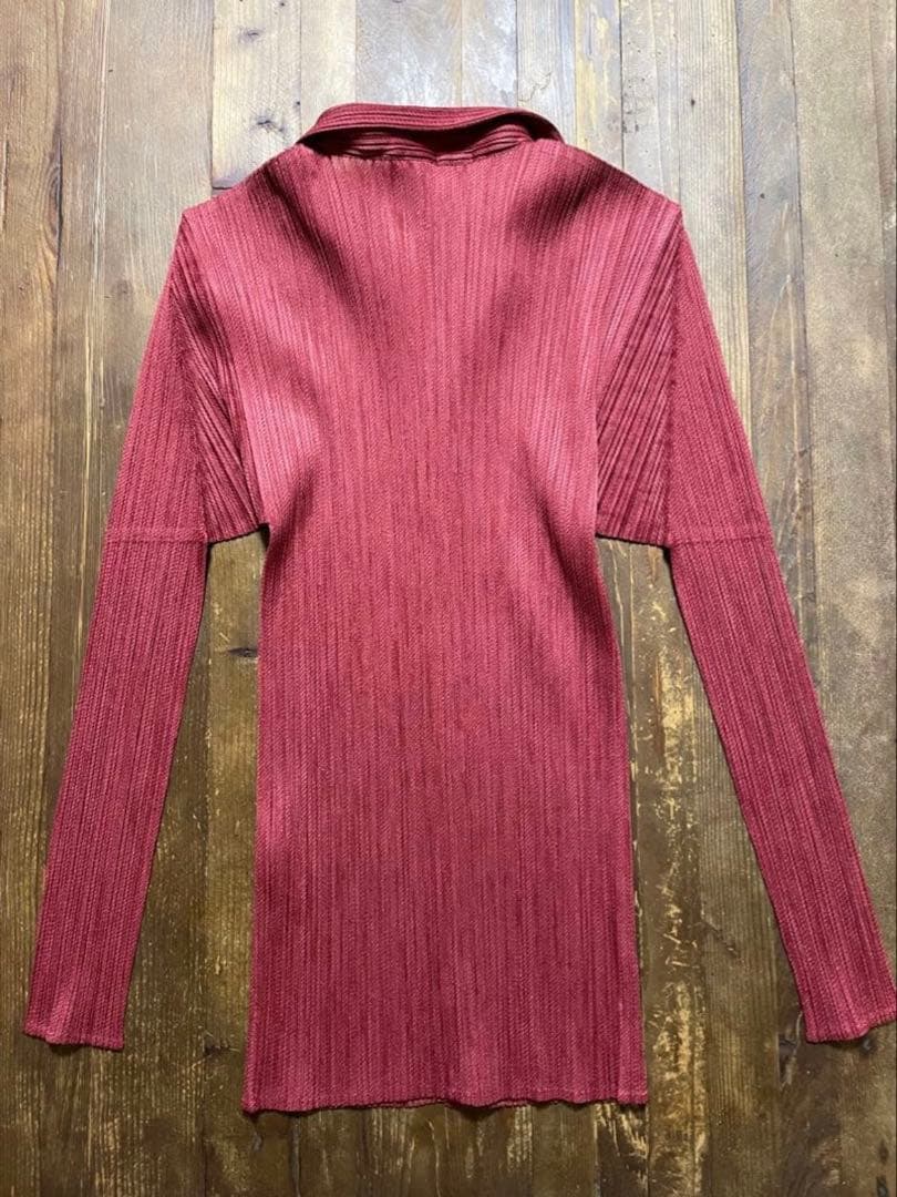 【PLEATS PLEASE】プリーツプリーズ 長袖シャツ　size4