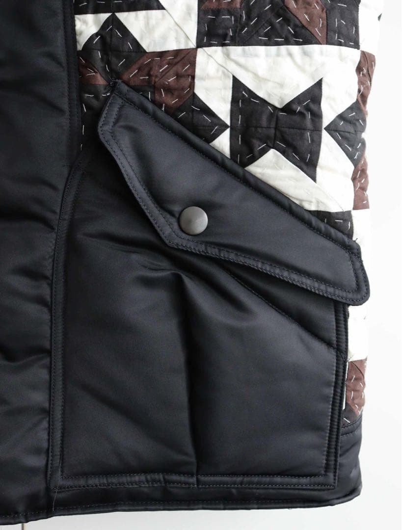 コッキ　パッチワークデザイン ベスト サイズ2