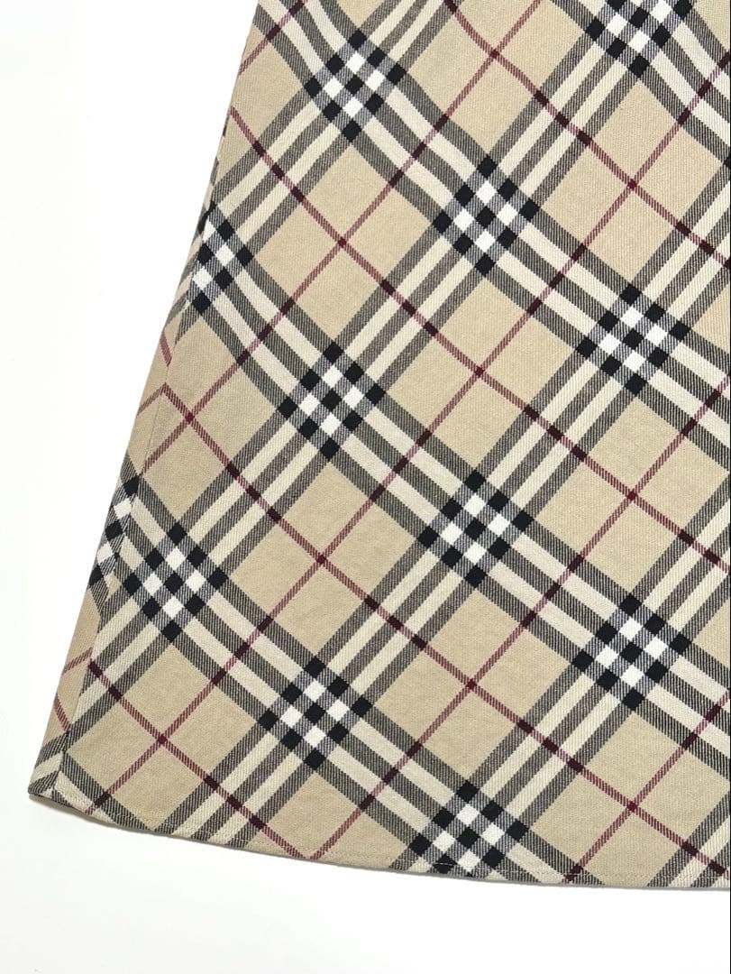 BURBERRY BLUELABEL ノースリーブワンピース リボンノバチェック