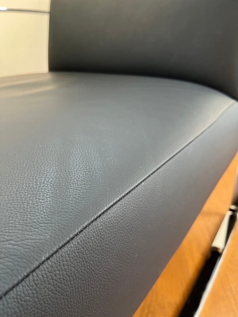 アメリカ　ラザール　本革ラウンジチェア　① ミッドセンチュリー　アールデコ　美品