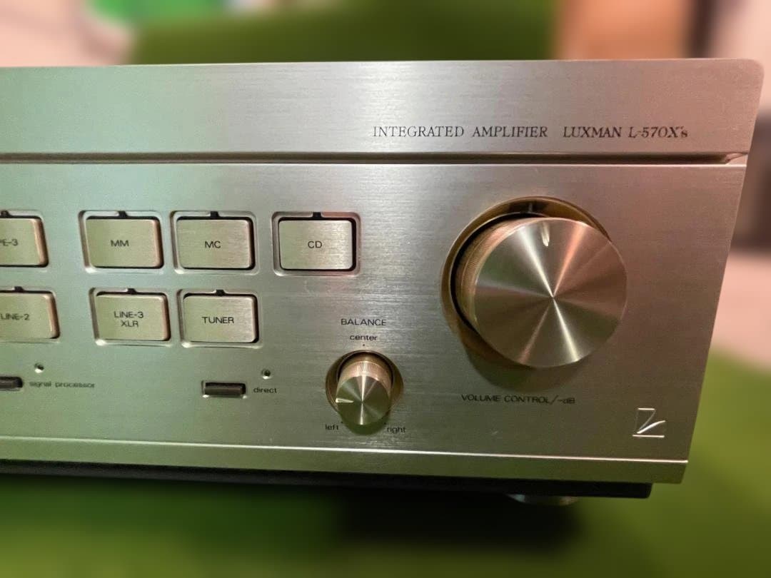 LUXMAN L-570X`s インテグレーテッド・アンプ