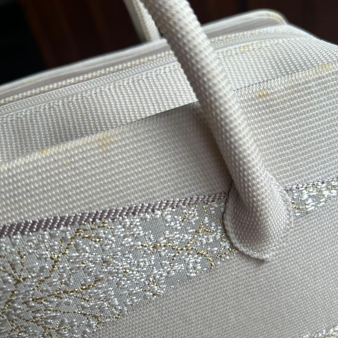 京都　伊と忠　和装バッグ　正絹　利休バッグ