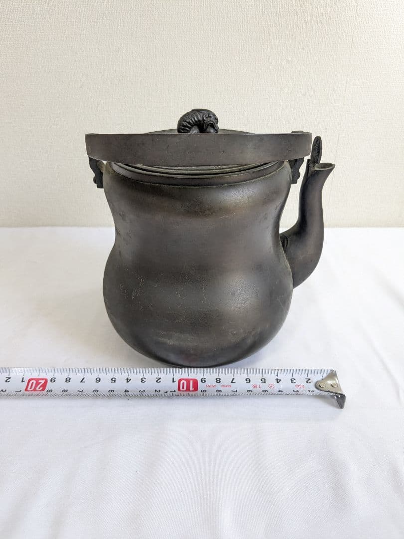 真鍮製 やかん 茶道具