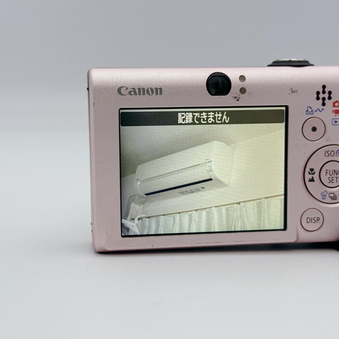 【良品】Canon IXY DIGITAL 20 IS ピンク デジタルカメラ