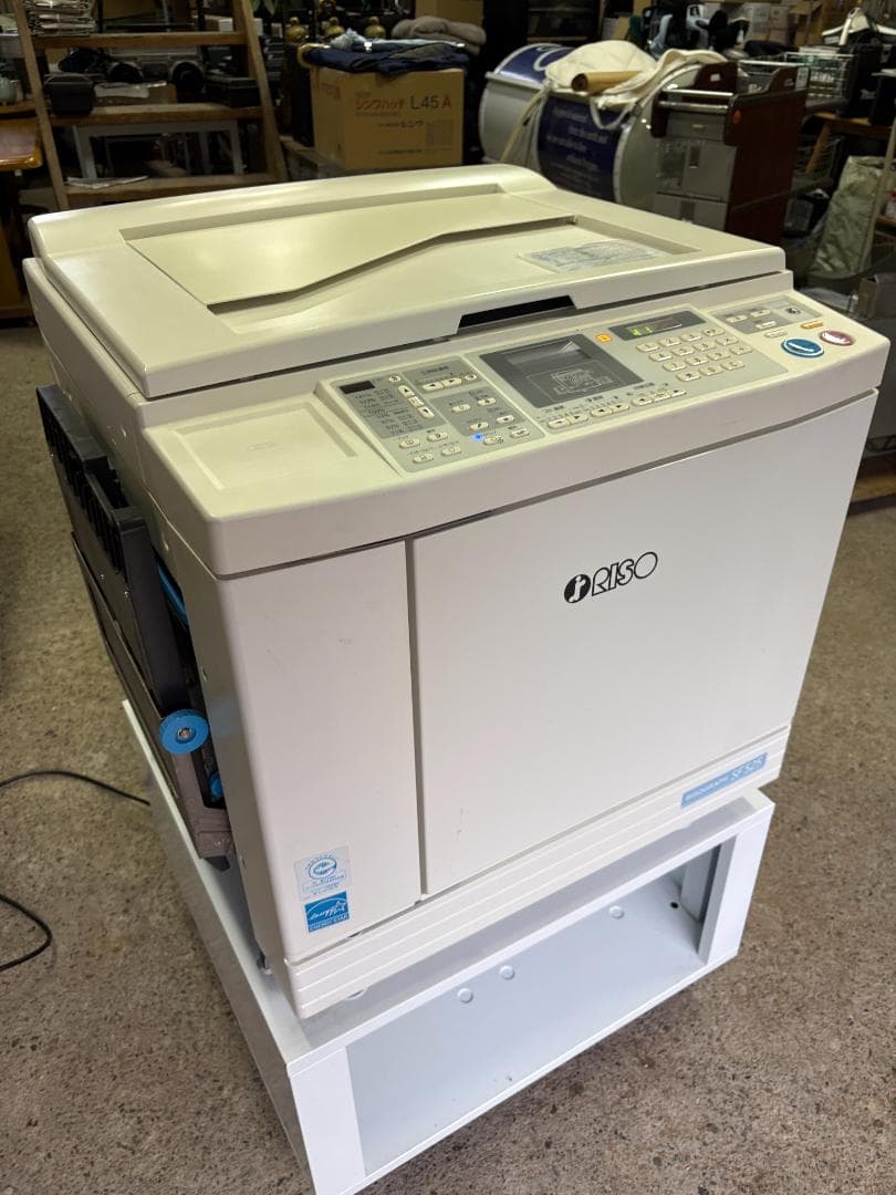 RISO リソグラフ SF525 デジタル印刷機 動作確認済み 取扱説明書
