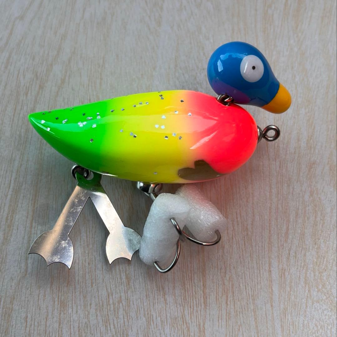 柏木xストックルアーズ マガモくん トップウォータールアー