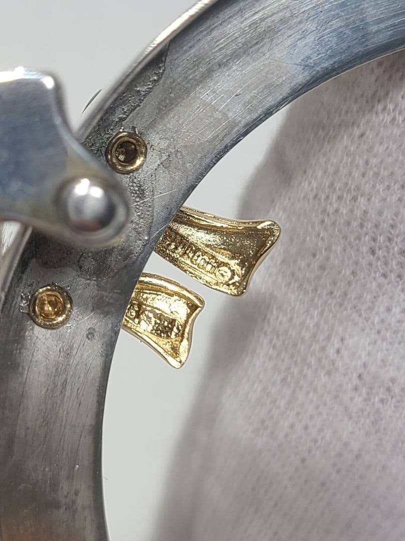 ティファニー　フォトスタンド　オーバル　リボン　925