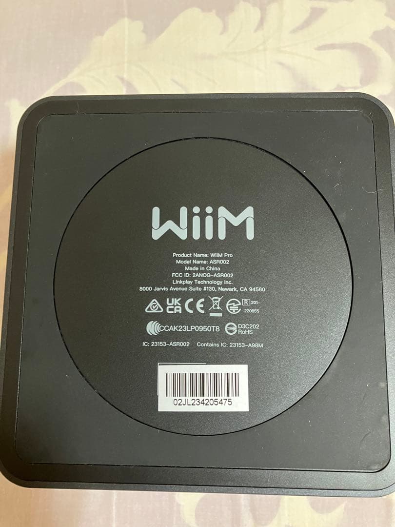 Wiim proオーディオストリーミングデバイス、リモコン付き