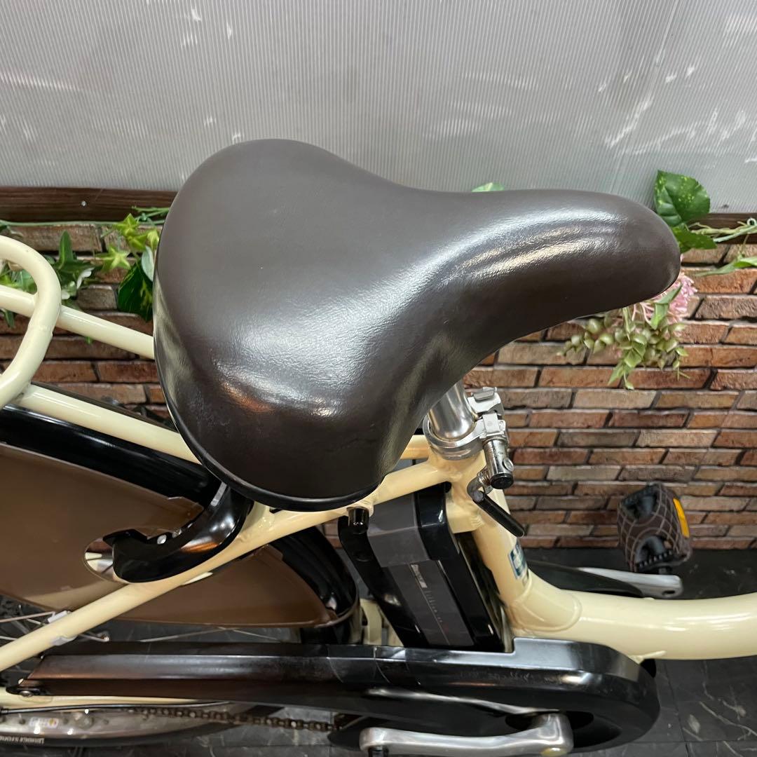 【56】電動自転車 ブリヂストン Assista クリーム