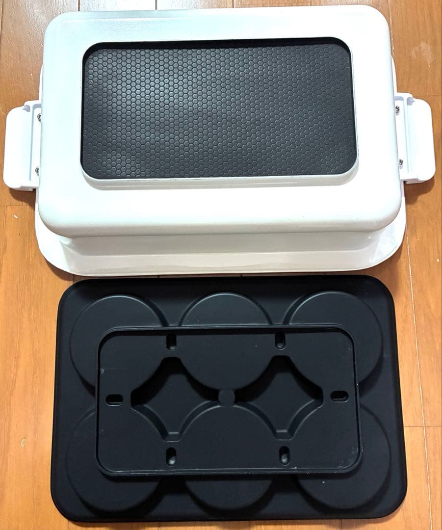 ★Lito リエット★ミントグリーン 蓋付きマルチホットプレート