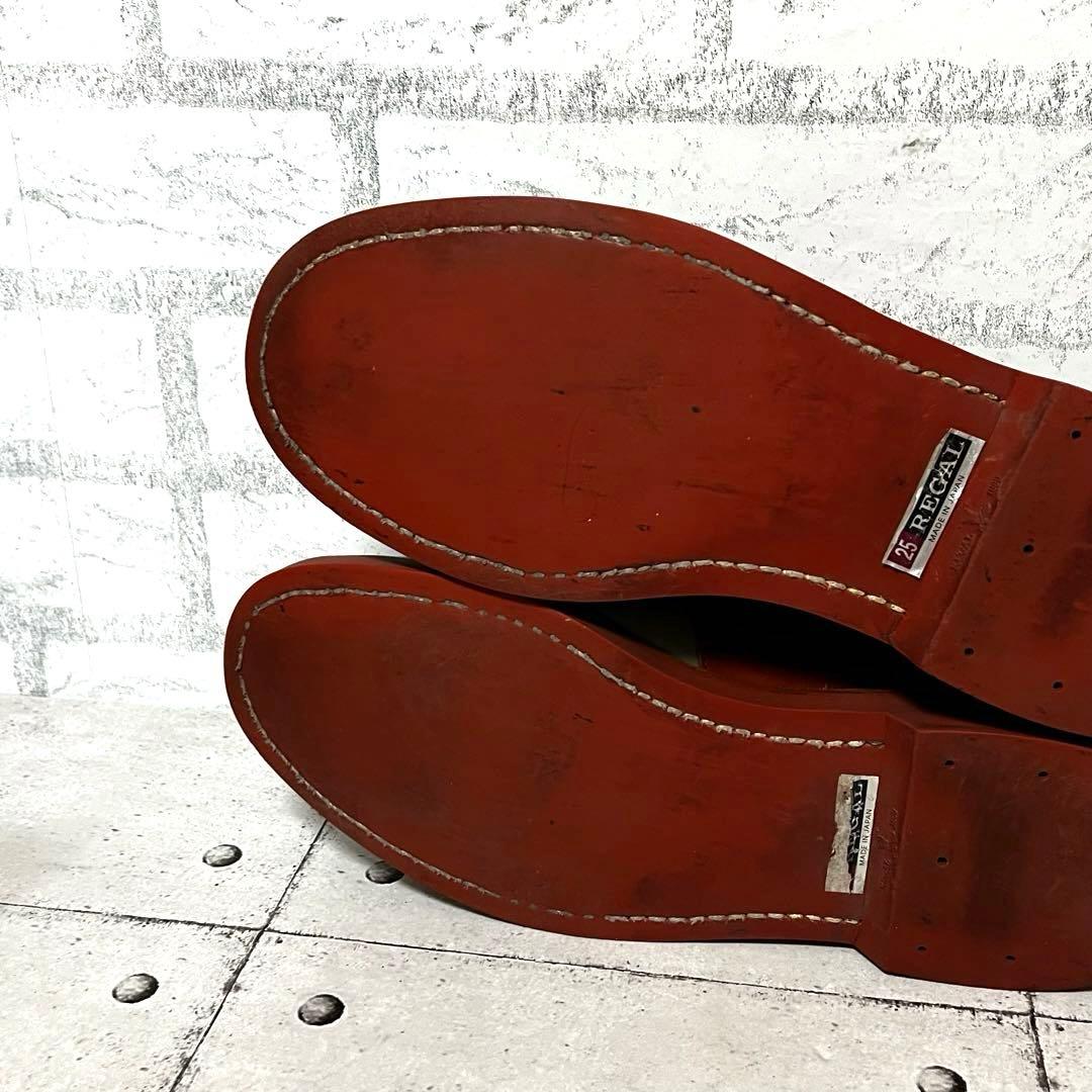 美品【リーガル】サドルシューズ 2051オックスフォードバイカラー♡ブラウン25