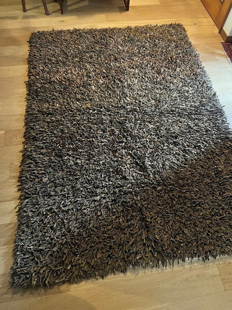 ACTUS スウェードラグ　シャギーラグ　200x135サイズ