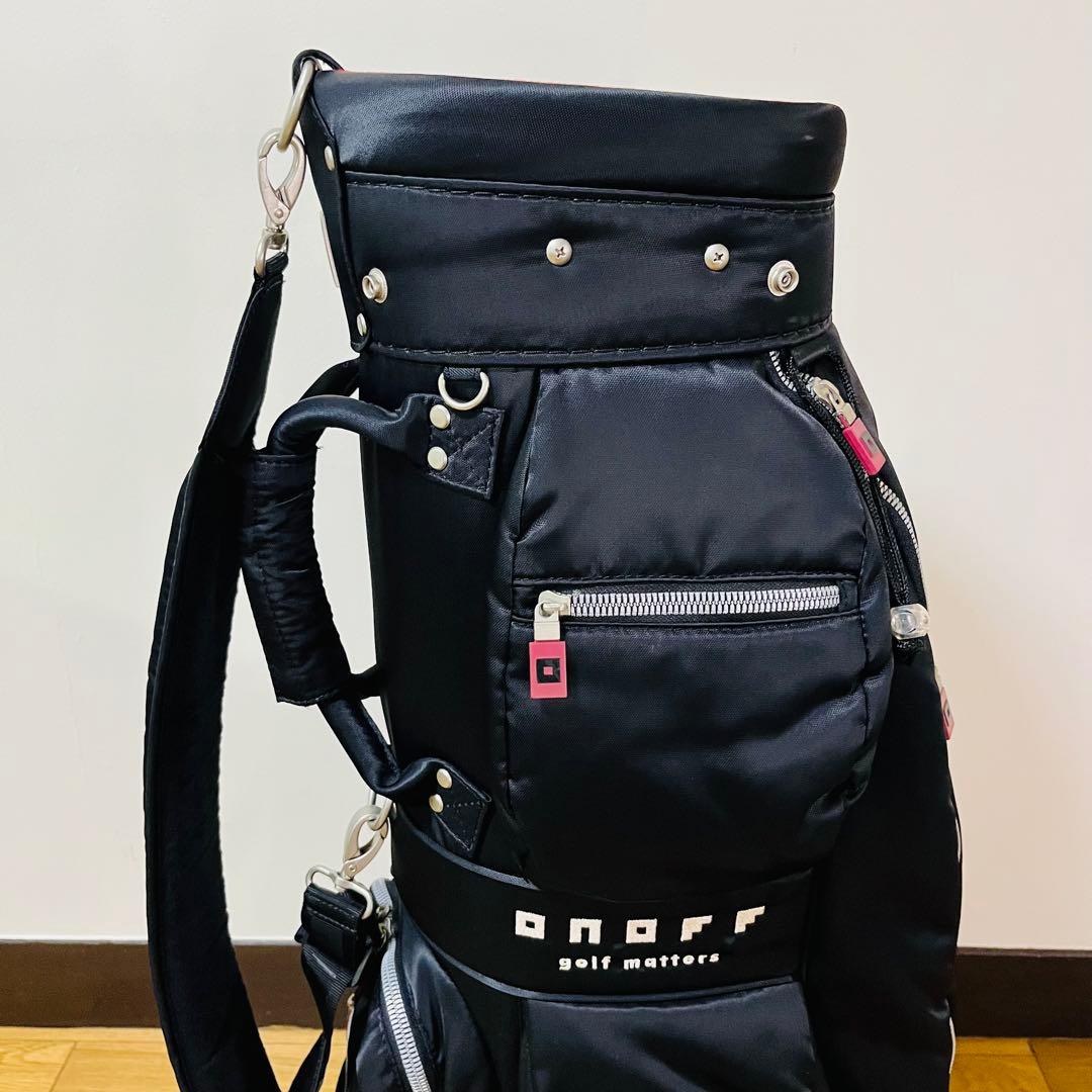美品　ONOFFキャディバッグ　送料込み