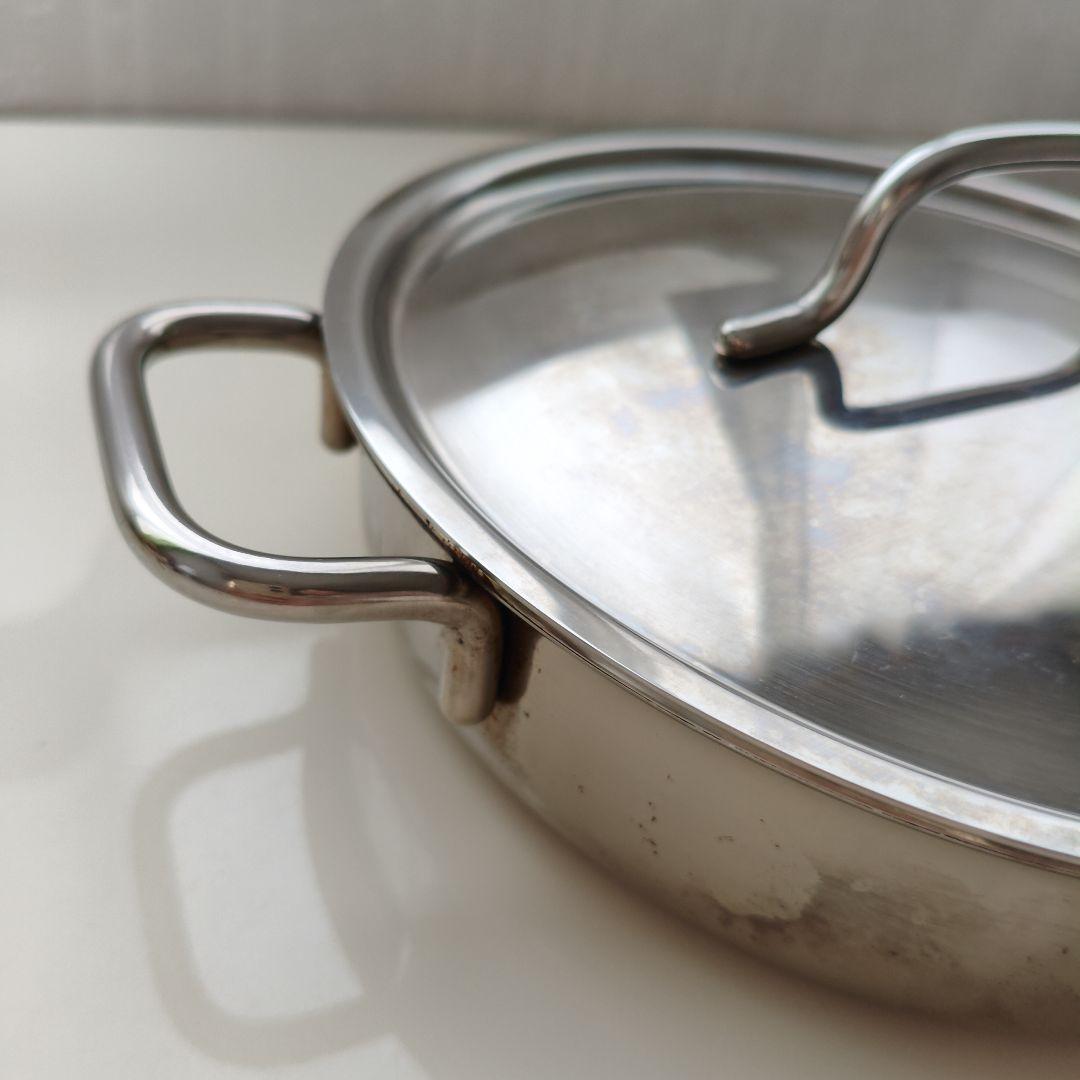 ジオプロダクト　ソテーパン21cm（GEO-21ST）1.8Lフライパン蓋付