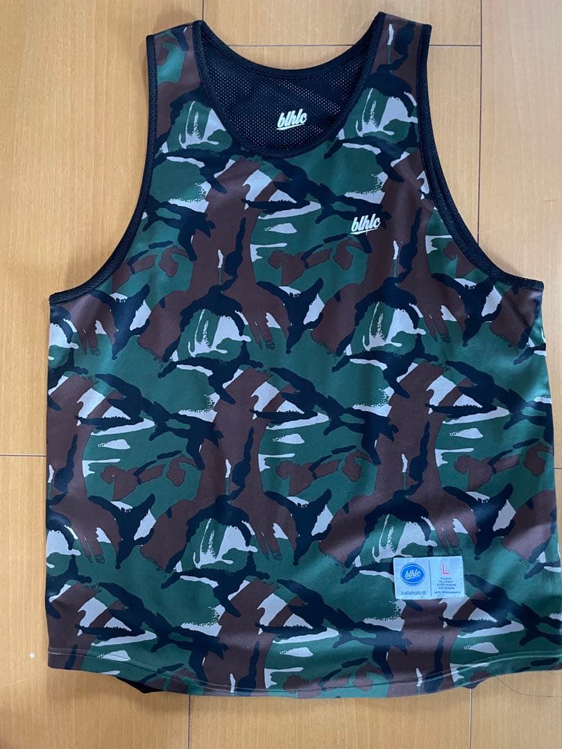 ballaholic カモ リバーシブル タンクトップ 極美中古 Lサイズ