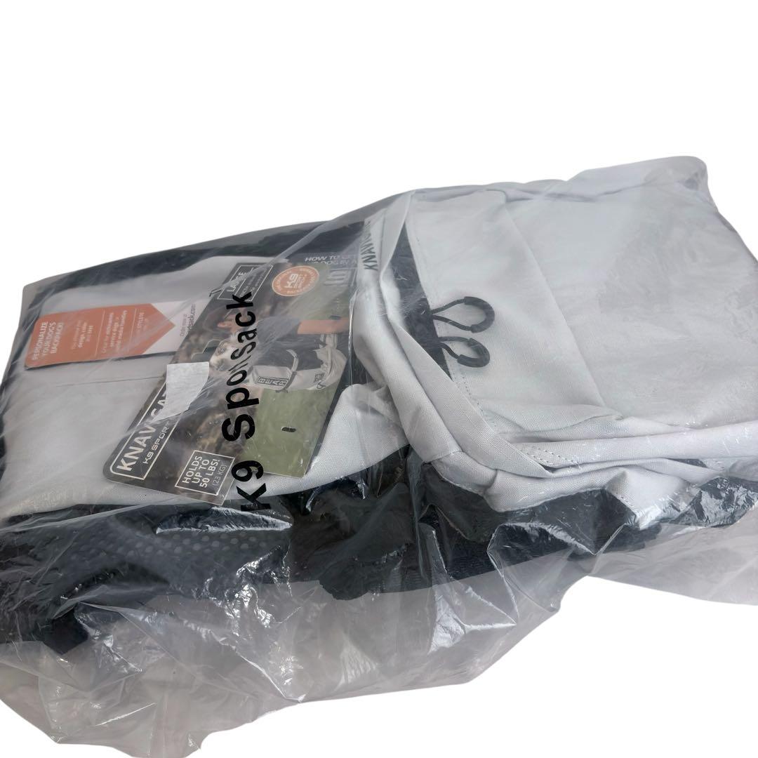 K9 KNAVIGATE バックパック 犬用キャリーバッグ ホワイト Lリュック