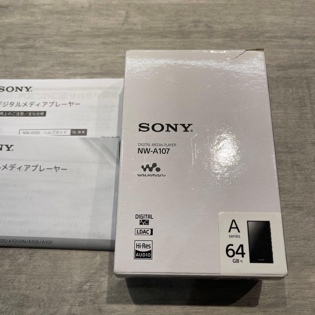 ウォークマン NW-A107 64GB 純正シリコンケース