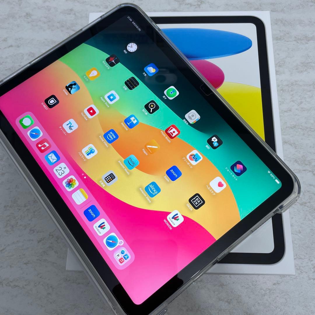 極美品 iPad 第10世代 64GB シルバー