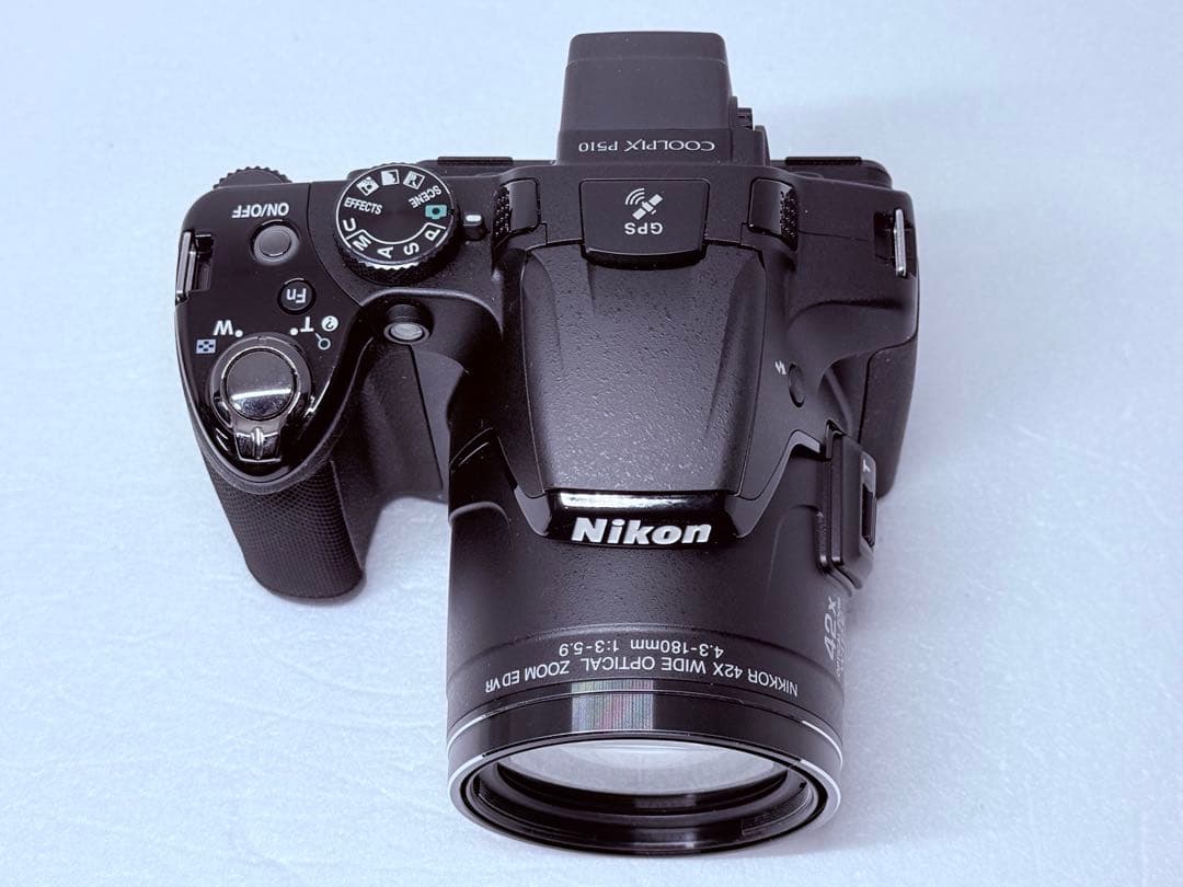 Nikon COOLPIX P510 ブラック 動作確認済 付属品豊富 デジカメ
