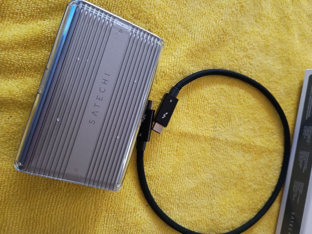 外付けハードディスク・ドライブ SATECHI USB4 M.2 SSD PRO