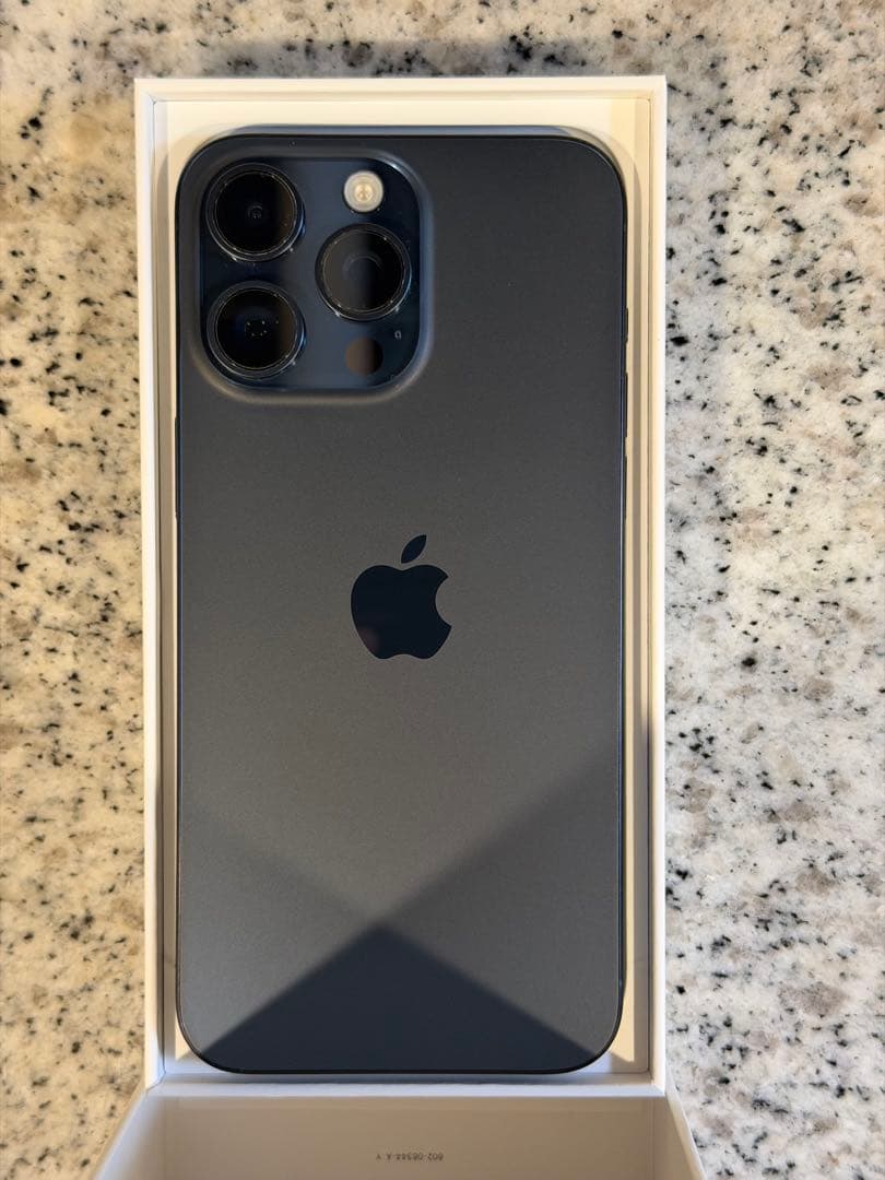 iPhone15 ProMax 256GB ブルーチタニウム Apple