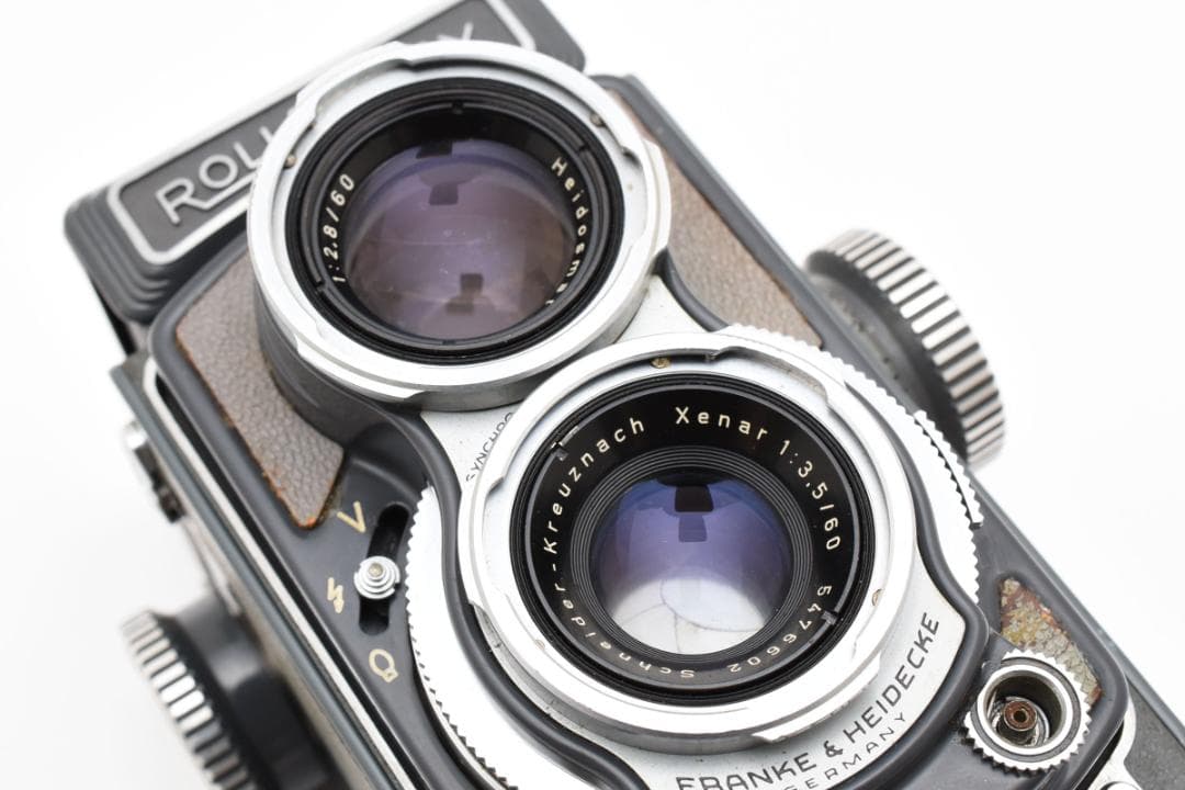 ベビーローライ ROLLEIFLEX 4×4 二眼レフカメラ 動作品