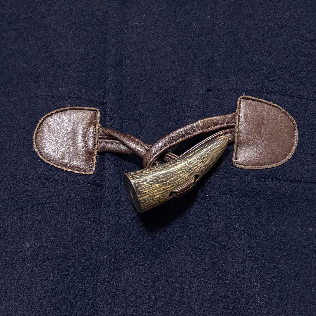 カシミヤ混✨BURBERRY バーバリー　ダッフルコート　ネイビーフリーサイズ