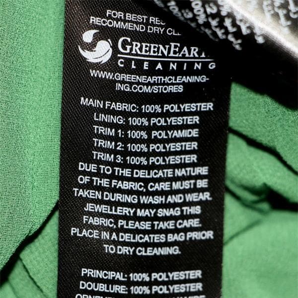 n*r様 セルフポートレイト ワンピース シフォン レース グリーン UK8 未