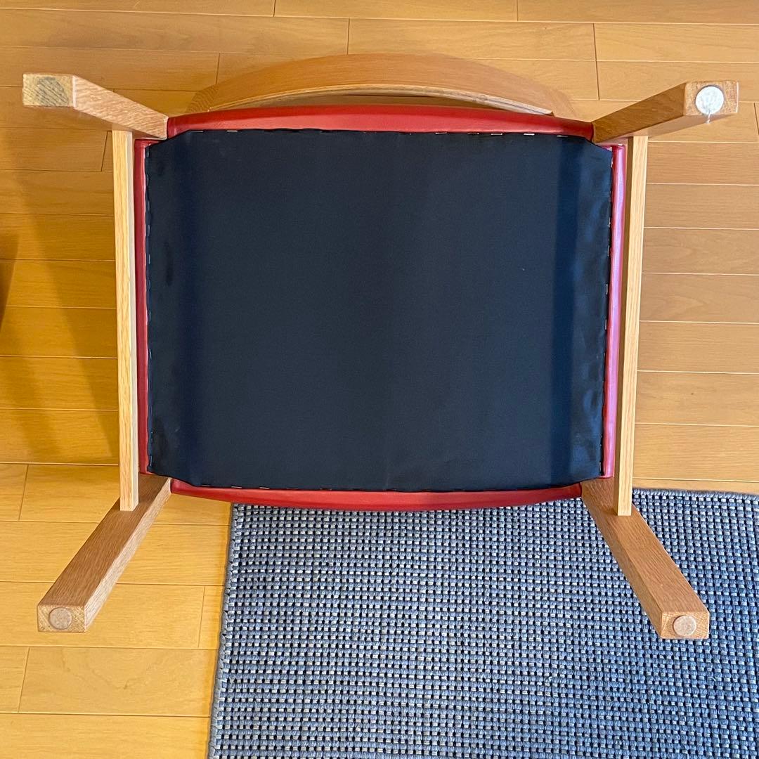 ③ カンディハウス ダイニングチェア レジェーロ　レザー