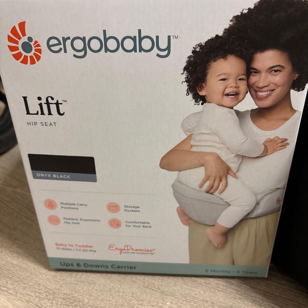ergobaby Lift Hip Seat Black エルゴヒップシート